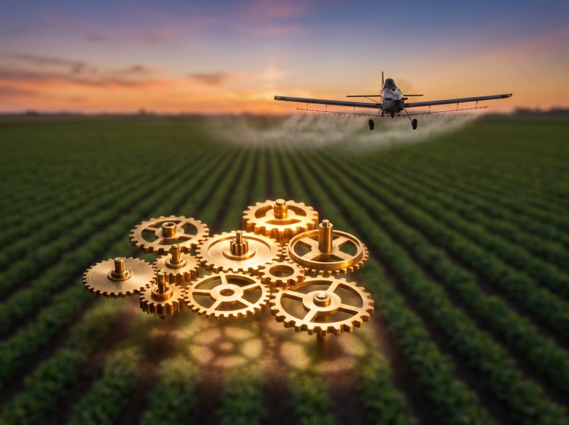 Airplane_spraying_over_green_pla…_2K_20260909180732