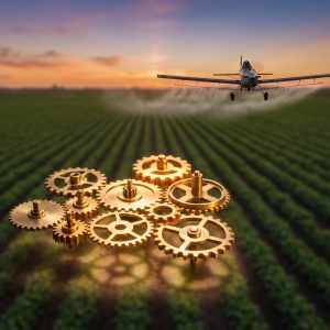 Airplane_spraying_over_green_pla…_2K_20260909180732