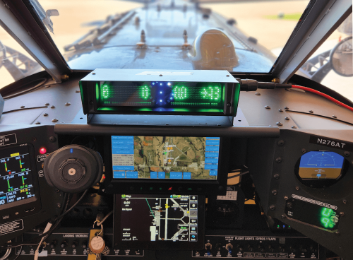 FOTO1-H8 Installed in airplane