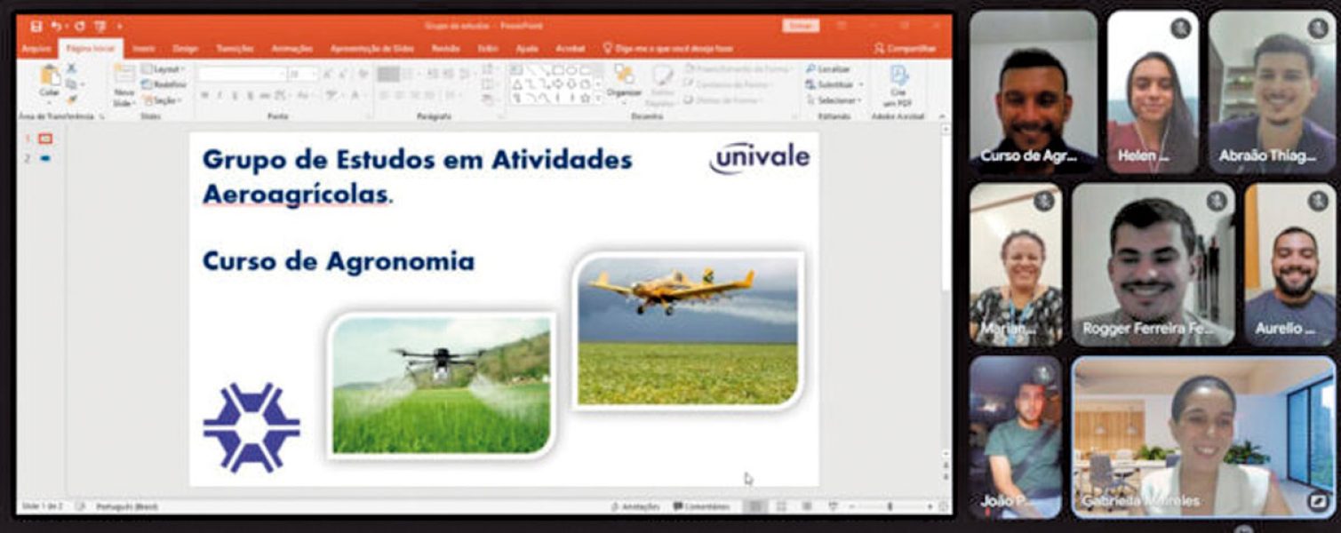 Foto1-Grupo de estudos aeroagricolas